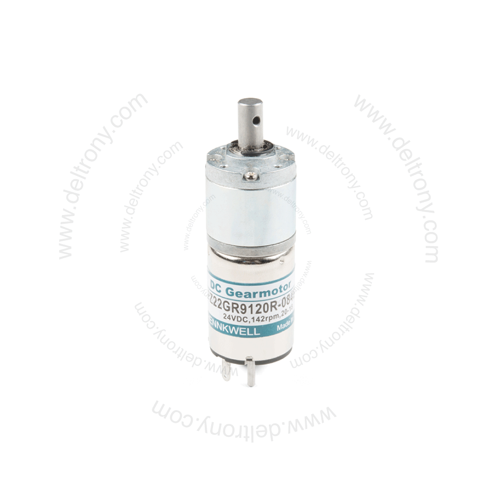 Motor reductor dc 24V 140rpm