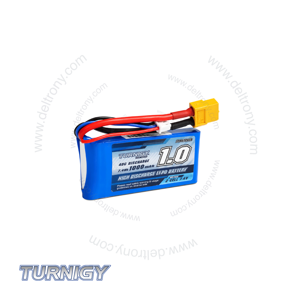 Batería lipo 2s 7.4v 1000mah