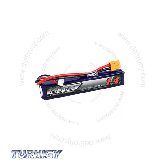 Batería lipo 2s 7.4v 1400mah