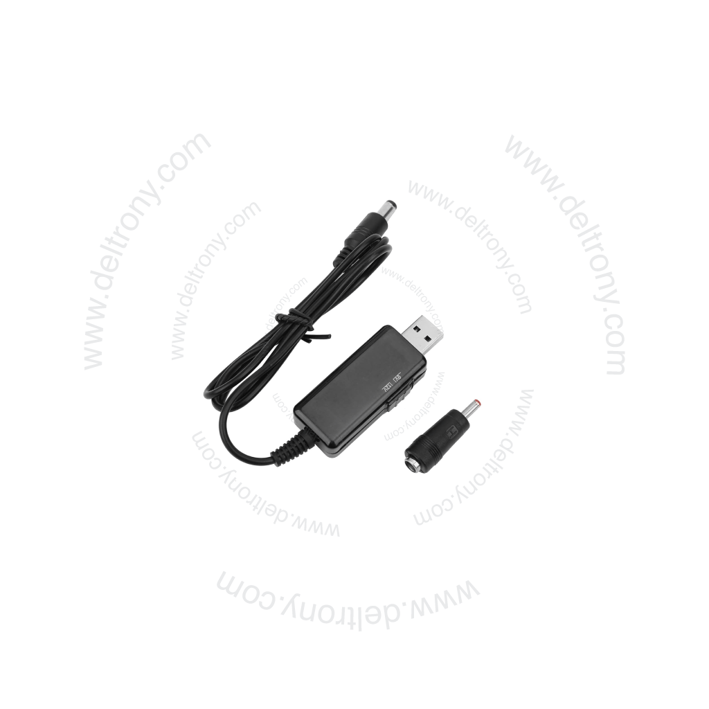 Cable elevador de 5v a 9v y 12v