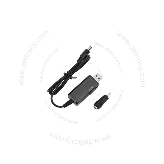 Cable elevador de 5v a 9v y 12v