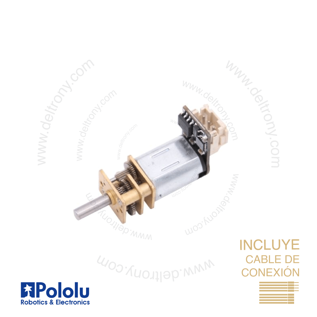 Micro motor con driver 30:1 – Deltrony