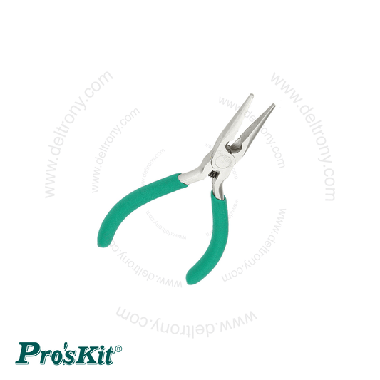 Pinza punta plana 5"