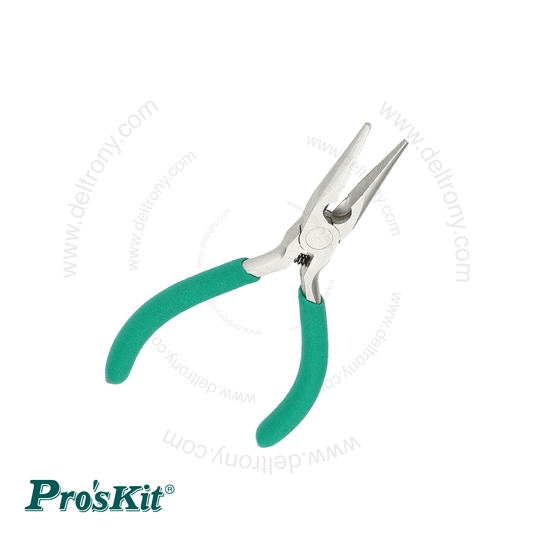 Pinza punta plana 5"